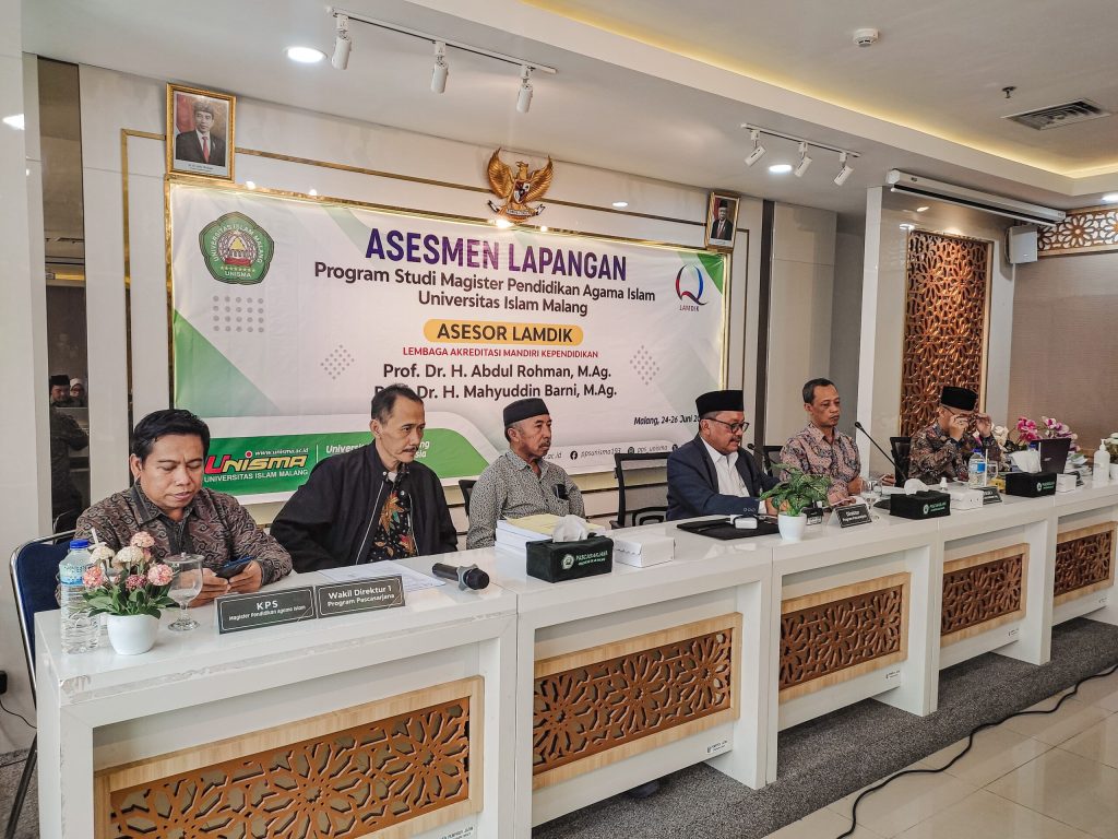 Asesmen Lapangan Magister PAI UNISMA&nbsp;Selesai